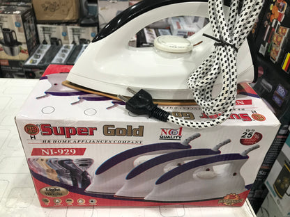 Super Gold Dry Iron NI-929 | Fast Heating and  Lightweight