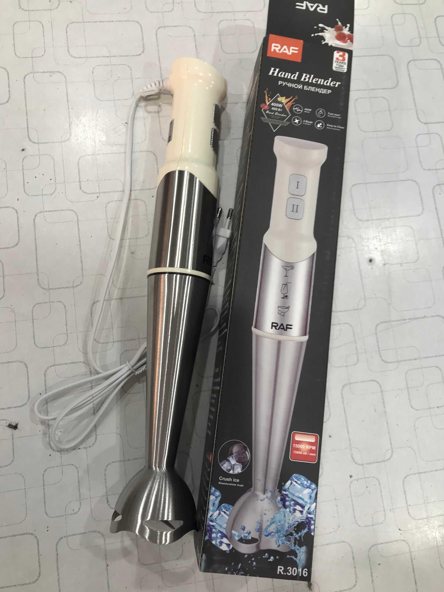 RAF Hand Blender Model R.3016