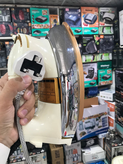 Panasonic 1000W heavy-weight design, and non-stick soleplate Iron