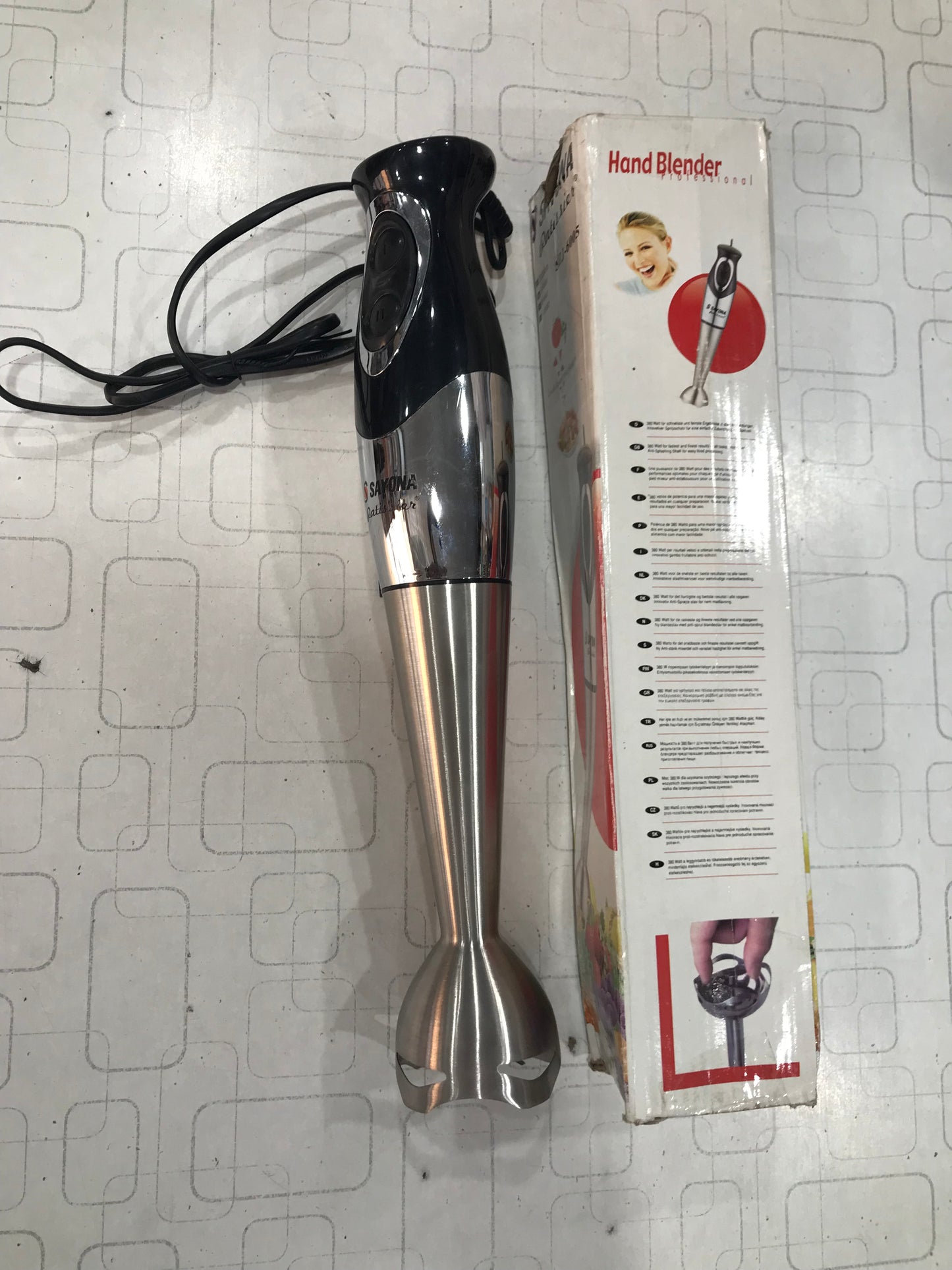SAYOONA Hand Blender Model:SZJ-6005