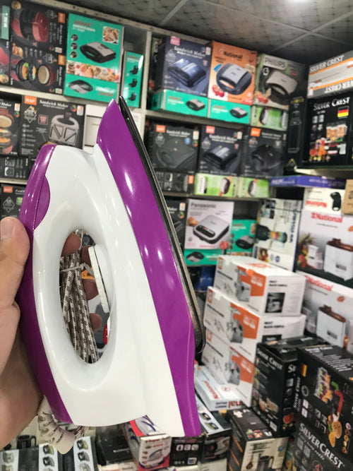 RAF Electric Iron 2400watt, Lightweight Design, Non-Stick Coated