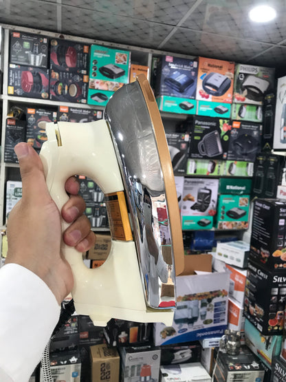 Panasonic 1000W heavy-weight design, and non-stick soleplate Iron