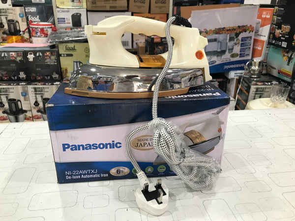 Panasonic 1000W heavy-weight design, and non-stick soleplate Iron
