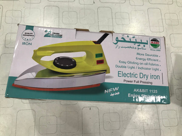 Bitanzo AK&amp;BIT 1125 Energy Saving light Weight Dry Iron