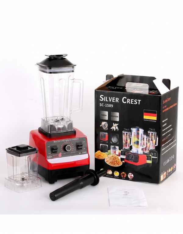 Silver Crest SC-1589 Commercial Blender 4500W   15 Days Check Warranty!